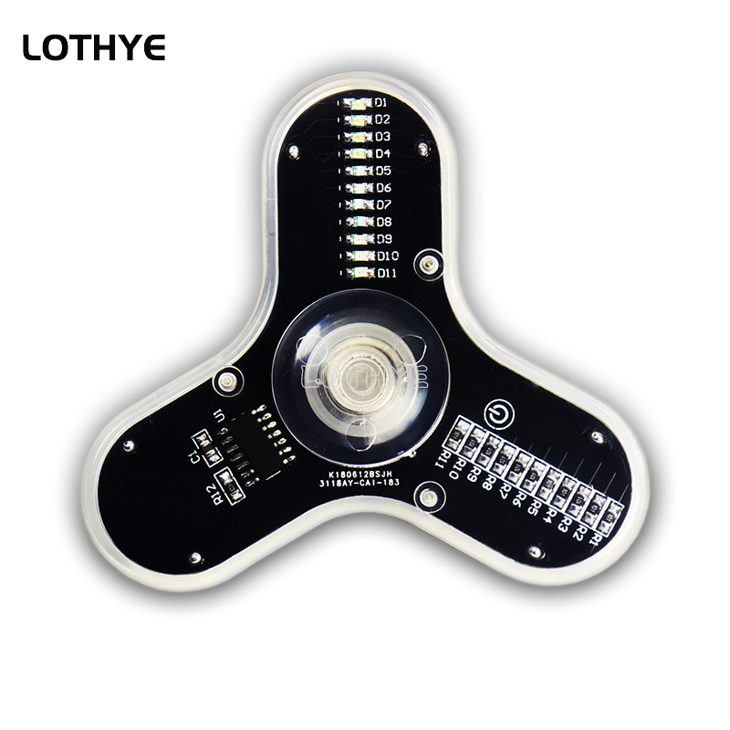 Electronics Project Kit - LED Fidget Spinner fabricación altavoz atmósfera