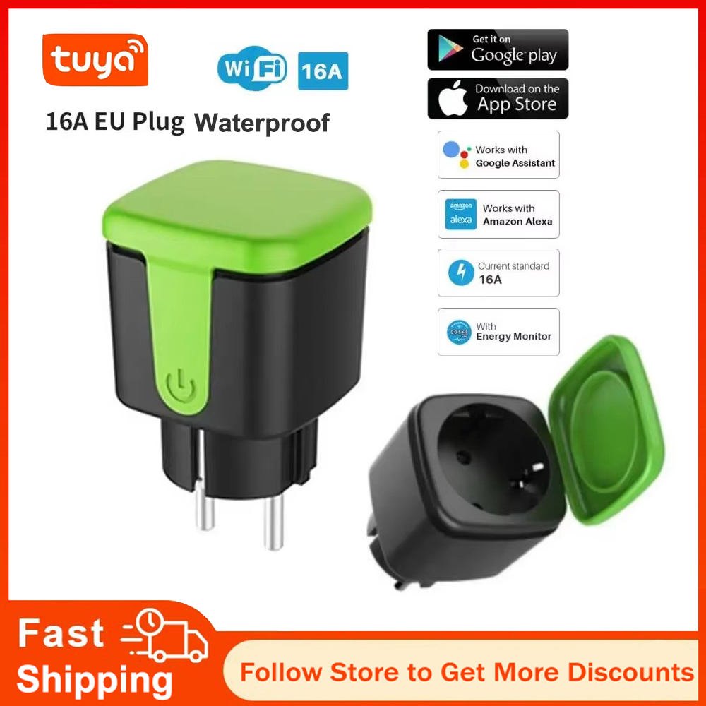Wifi Smart Plug - Enchufe Inteligente WiFi Tuya EU 16A,