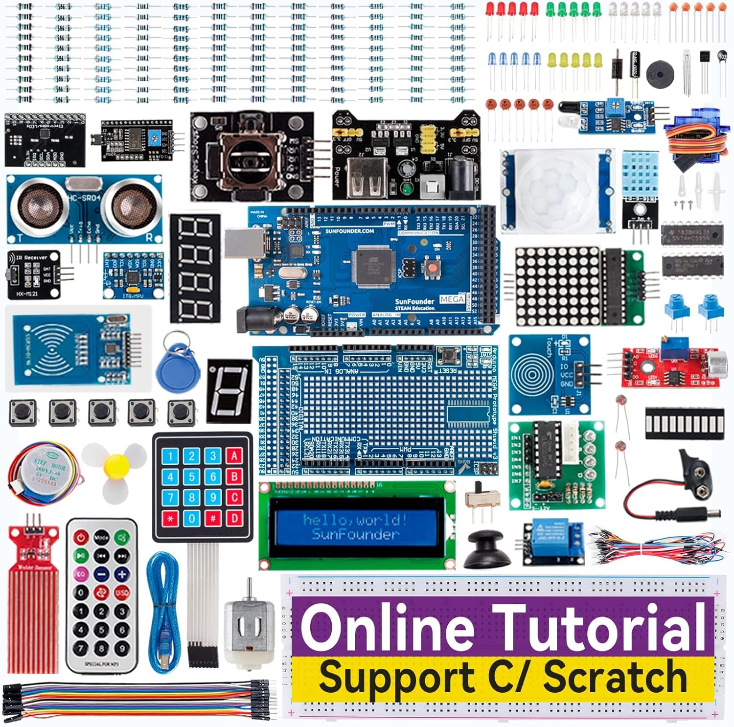 Esp32 Smart Home Kit - Kit de Iniciación en Electrónica SunFounder,