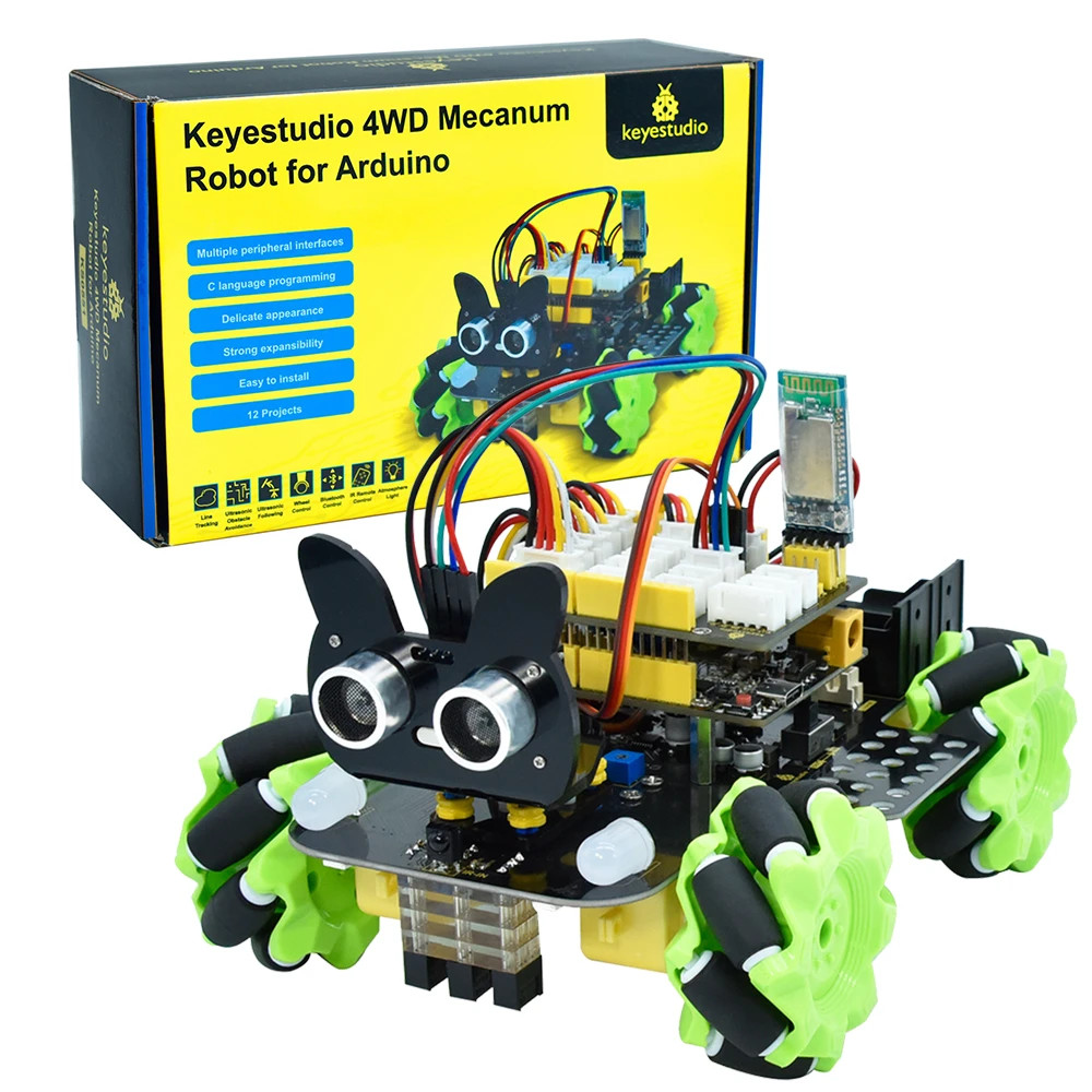 Esp32 Smart Home Kit - Kit de Coche Robótico Mecanum 4WD