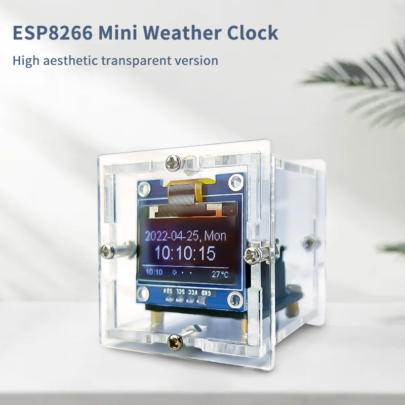 Kit de Reloj Meteorológico Min - Electronics Project Kit reseña y precio