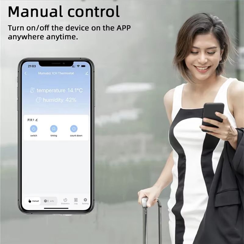 A01F-Tuya Smart Life Interrupt - Wifi Thermostat reseña y precio