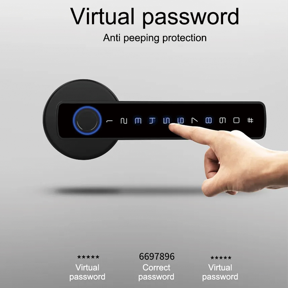 TYSH Tuya Smart Automatic Secu - Smart Door Lock Wifi reseña y precio