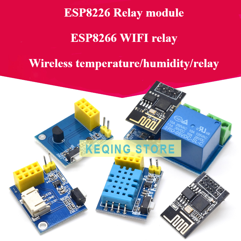 Módulo de relé de ESP-01S ESP8 - Esp8266 Relay Module reseña y precio