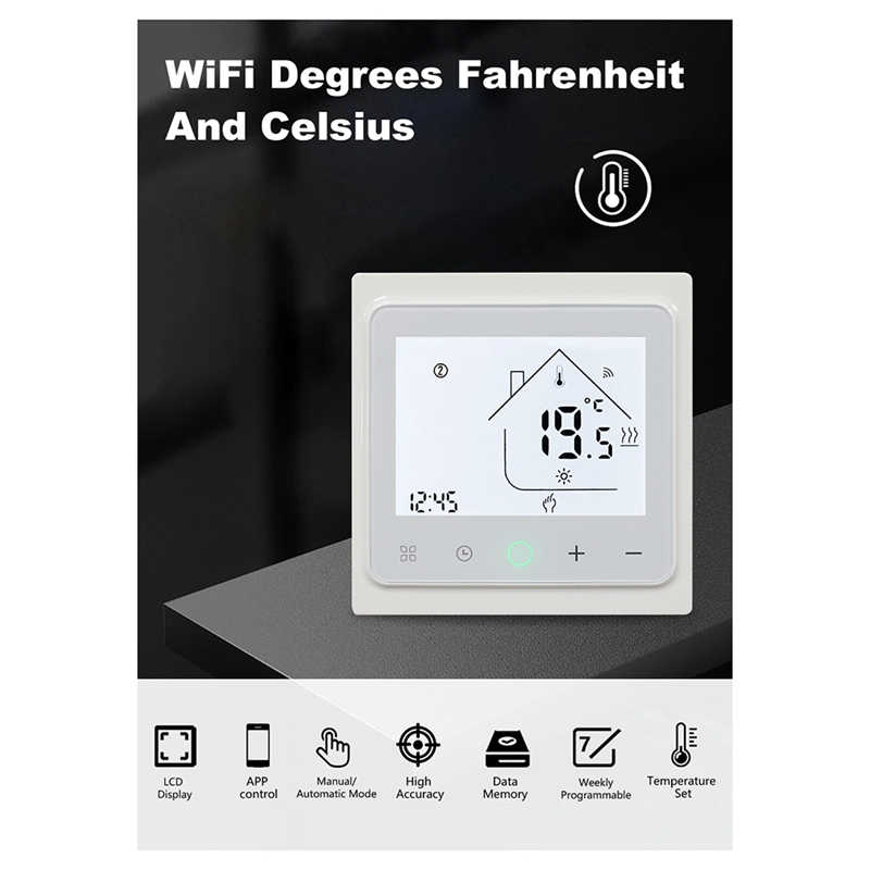 Termostato Inteligente WiFi Tu - Wifi Thermostat reseña y precio