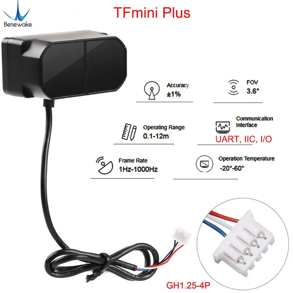 Sensor LiDAR Benewake TFmini-S - Sensor Kit Arduino reseña y precio