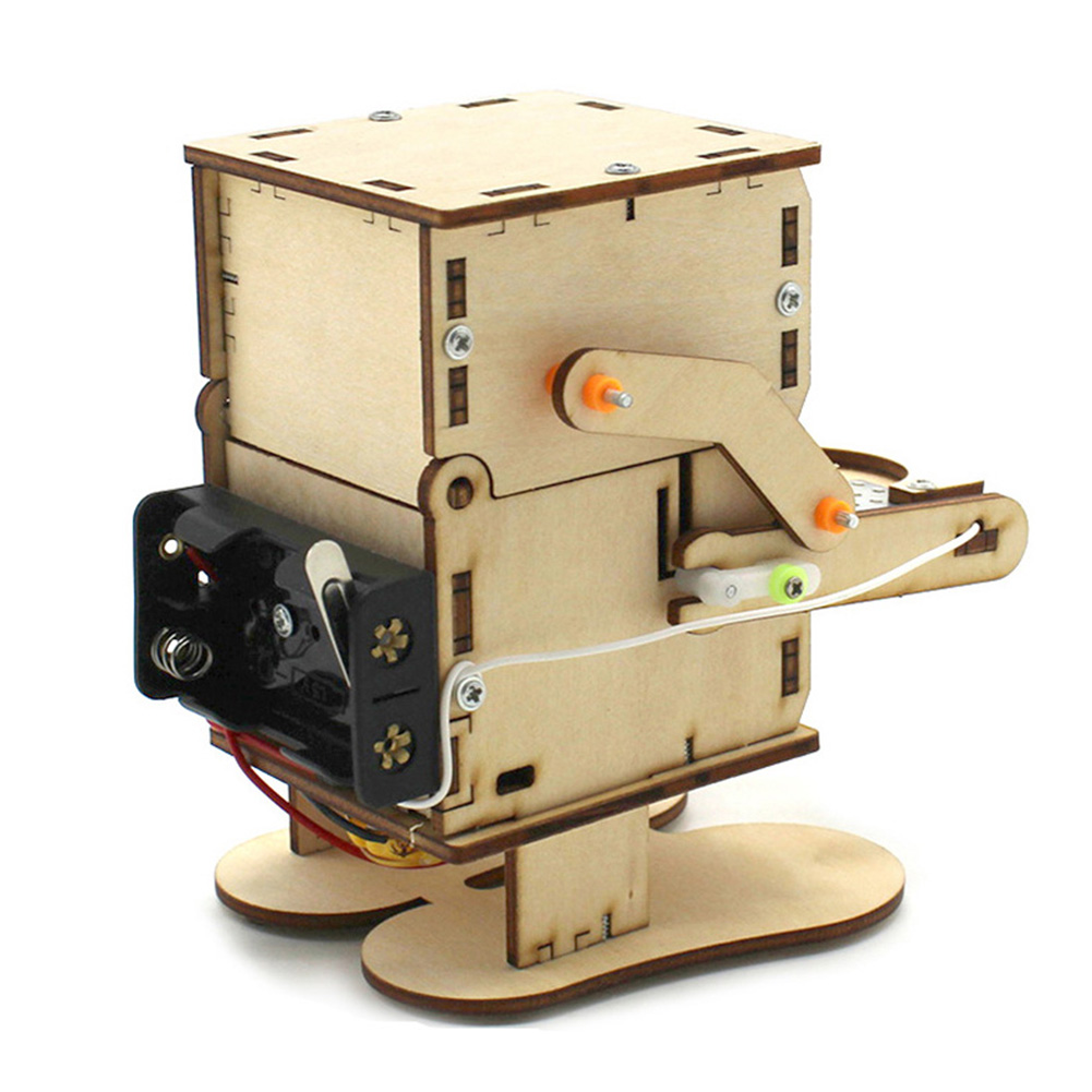 Robot de Madera para Armar, Mo - Stem Robotics Kit reseña y precio