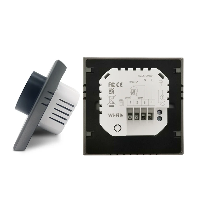 Termostato de perilla Tuya en  - Wifi Thermostat reseña y precio