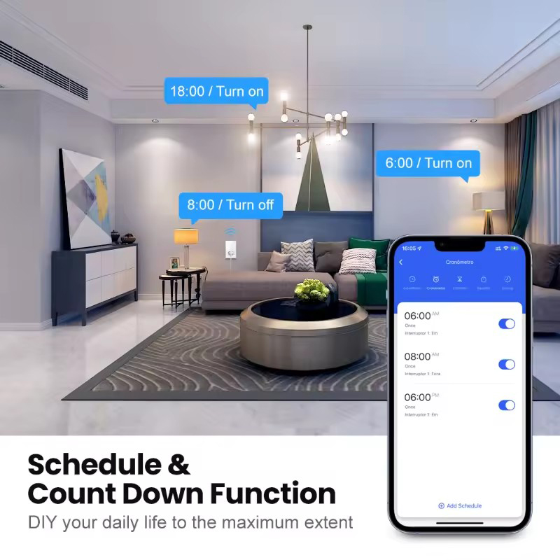 Interruptor de luz inteligente - Wifi Smart Plug reseña y precio
