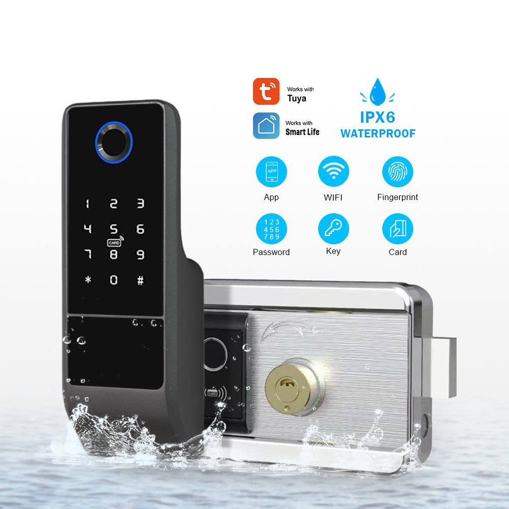Cerradura Inteligente WiFi con - Smart Door Lock Wifi reseña y precio