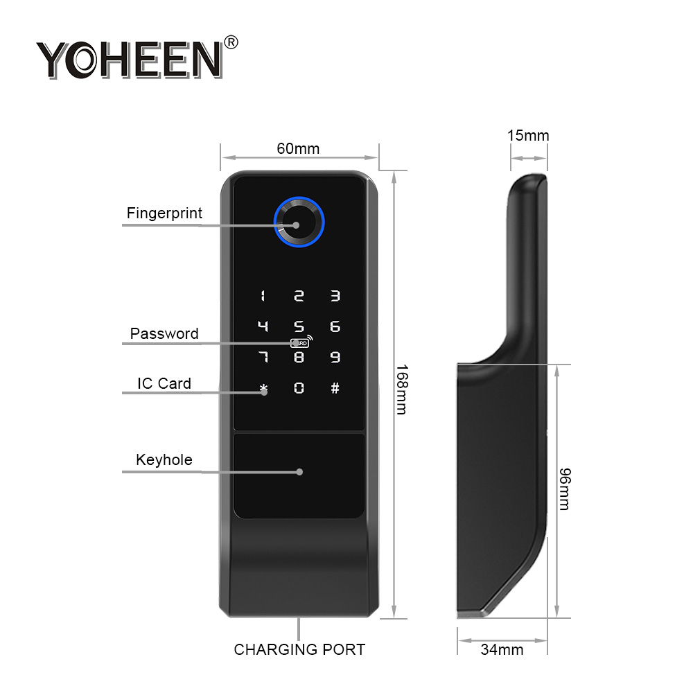 Cerradura Inteligente WiFi con - Smart Door Lock Wifi reseña y precio
