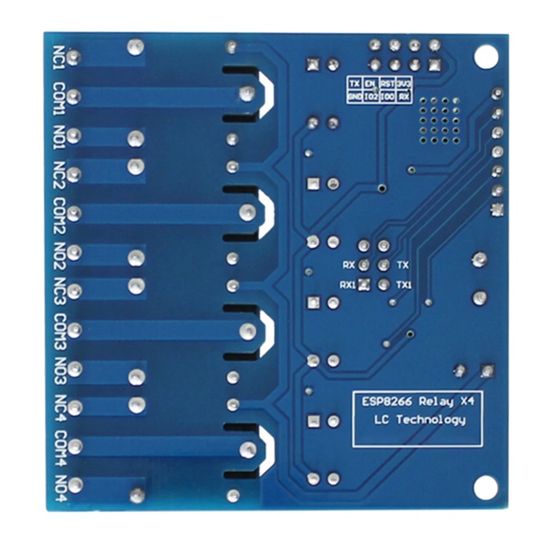 Módulo de Relé WiFi de 4 Vías  - Esp8266 Relay Module reseña y precio