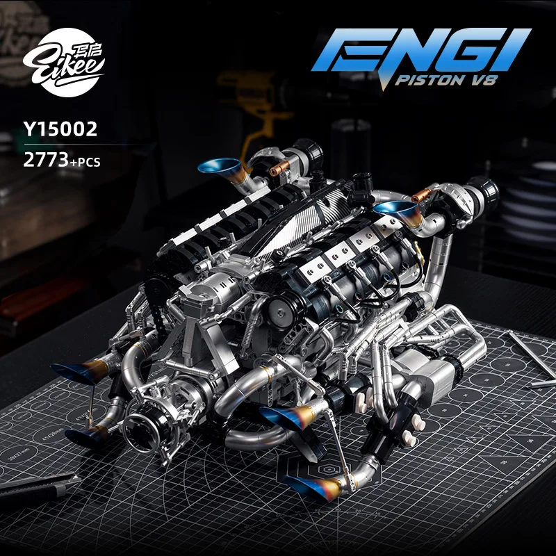 Kit de construcción de motor V - Stem Robotics Kit reseña y precio