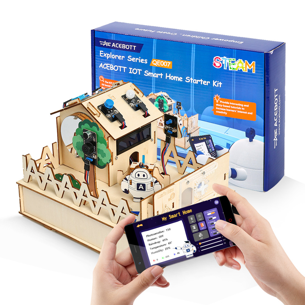 ACEBOTT-Kit de casa inteligent - Esp32 Smart Home Kit reseña y precio