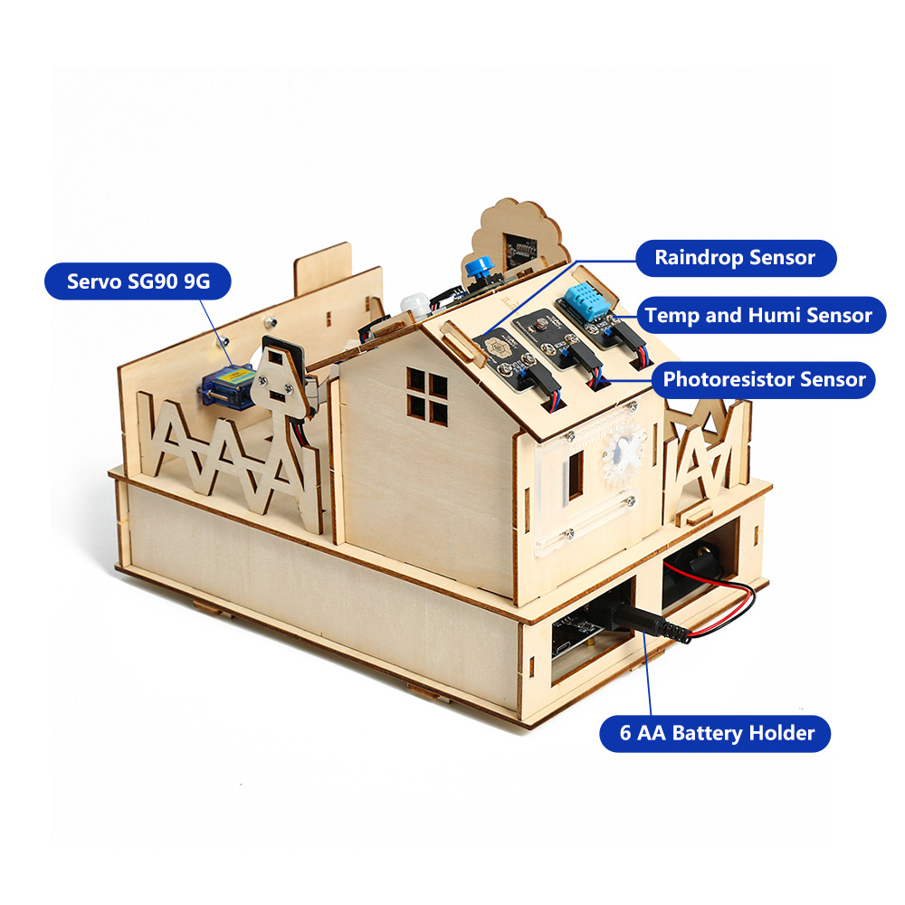 ACEBOTT-Kit de casa inteligent - Esp32 Smart Home Kit reseña y precio