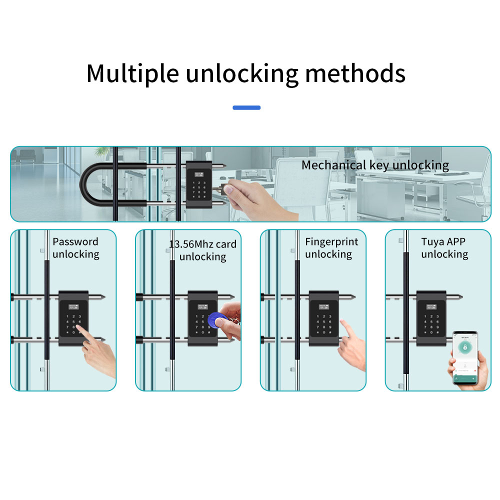 Cerradura electrónica biométri - Smart Door Lock Wifi reseña y precio